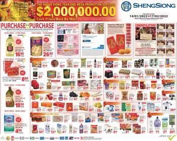 Sheng Siong catalogue  - 14.01.2022 - 17.02.2022.