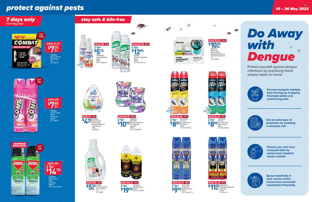 FairPrice catalogue  - 13.05.2022 - 26.05.2022. Page 1.