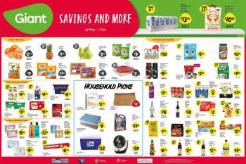 Giant promotion - Savings and More