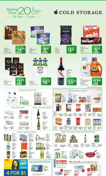 Cold Storage promotion - Grocery Ad