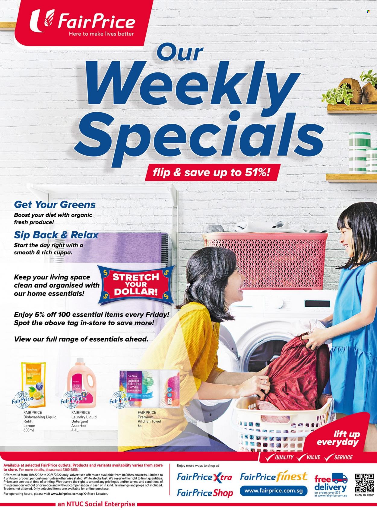 FairPrice catalogue  - 17.06.2022 - 30.06.2022. Page 2.