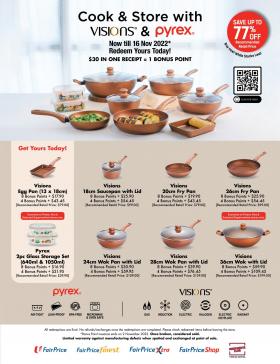 FairPrice - Cook & Store With Visions & Pyrex
