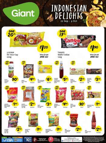 Giant promotion - Indonesian Delights