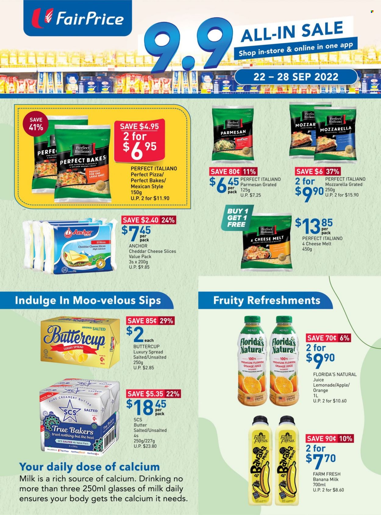 FairPrice catalogue  - 22.09.2022 - 28.09.2022. Page 1.