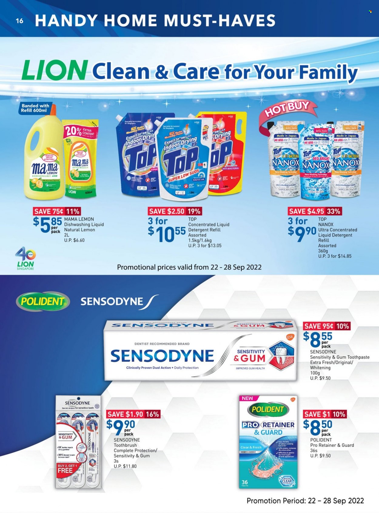 FairPrice catalogue  - 22.09.2022 - 28.09.2022. Page 16.