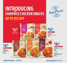 FairPrice - Introducing FairPrice Chicken Snacks