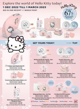 FairPrice - Explore The World With Hello Kitty Today