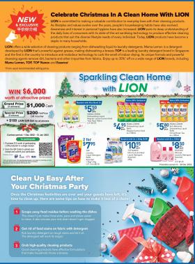 FairPrice - Celebrate Christmas In A Clean Home With Lion