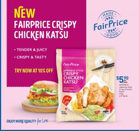 FairPrice - New FairPrice Crispy Chicken Katsu