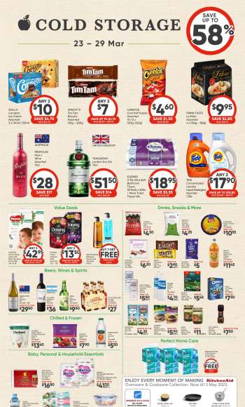 Cold Storage promotion - Grocery Ad