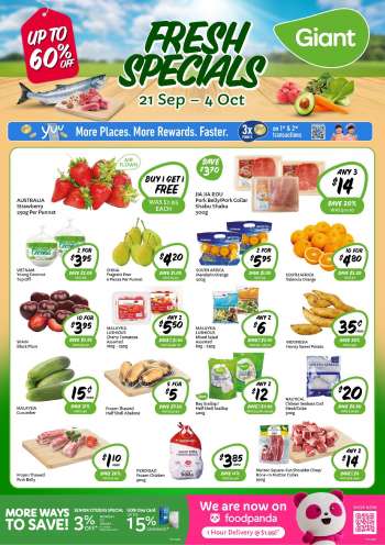 Giant promotion - Fresh Specials