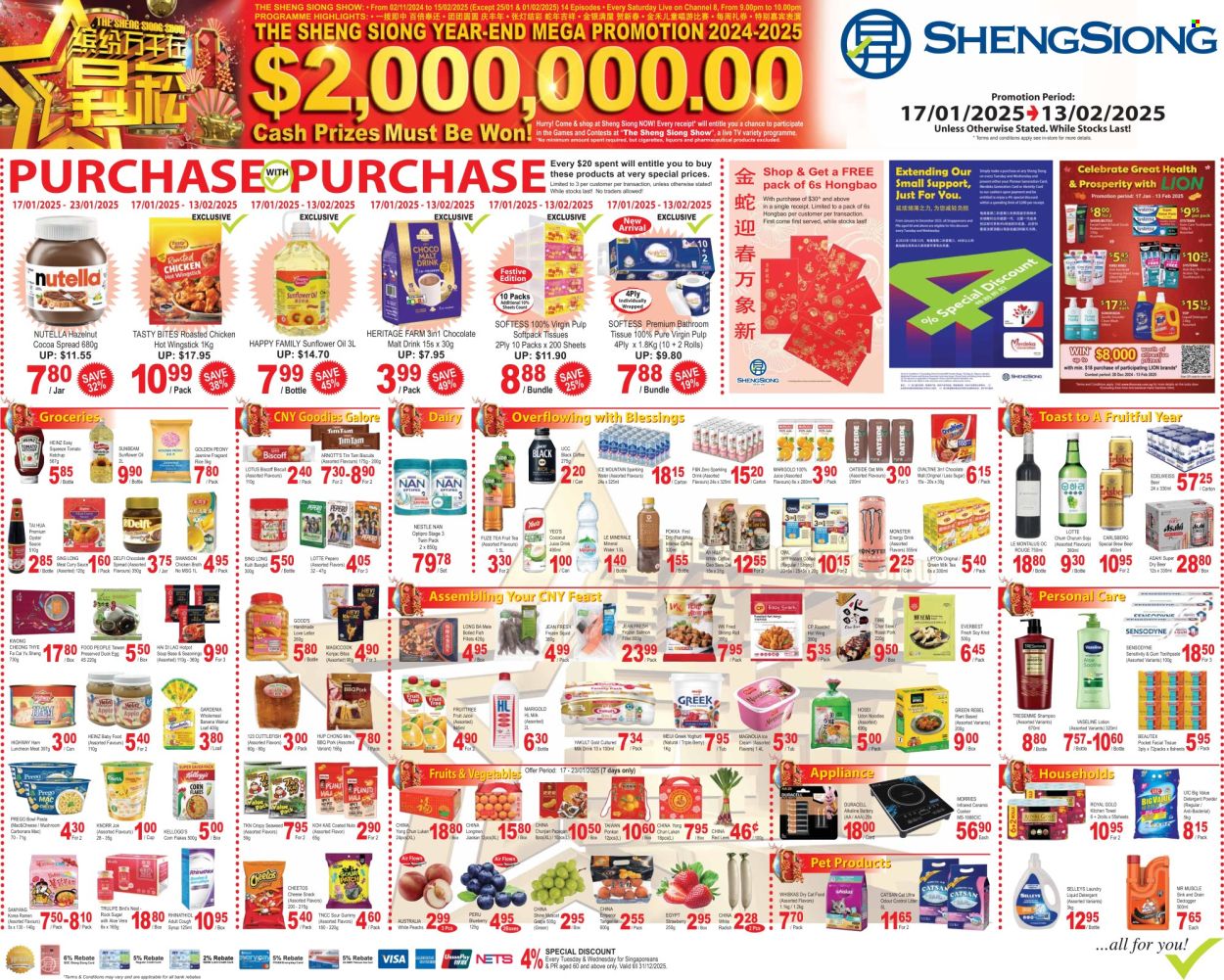 Sheng Siong catalogue - 17.01.2025 - 13.02.2025. Page 1