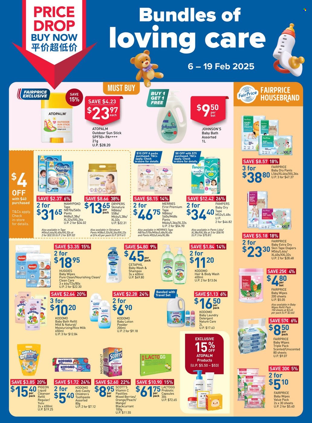 FairPrice catalogue - 06.02.2025 - 19.02.2025. Page 1