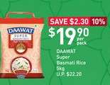 DAAWAT Super Basmati Rice 5kg